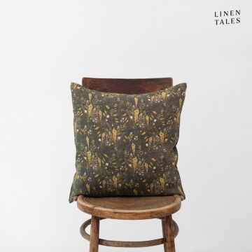 Față de pernă din in 45x45 cm Woodland – Linen Tales