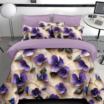 Lenjerie 3D cu Elastic 180x200 Natalie (Finet) Lenjerie 3D cu Elastic 180x200 Natalie (Finet)
