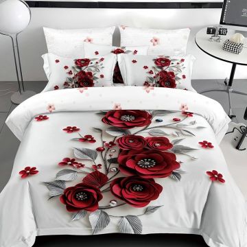 Lenjerie 3D cu Elastic 180x200 Victoria (Finet) Lenjerie 3D cu Elastic 180x200 Victoria (Finet)