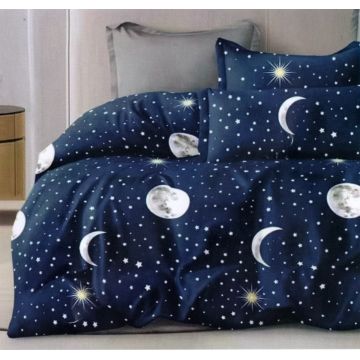 Lenjerie cocolino cu elastic 180x200 Cosmic Dreams (Cocolino)