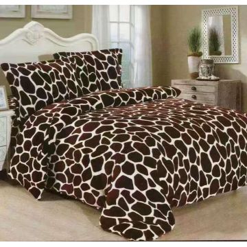 Lenjerie cocolino cu elastic 180x200 Giraffe (Cocolino)