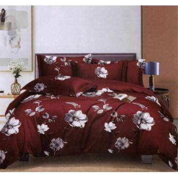 Lenjerie cocolino cu elastic 180x200 Velvet Rose (Cocolino)
