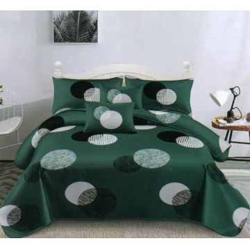 Lenjerie cocolino cu elastic 180x200 VerdeX (Cocolino)