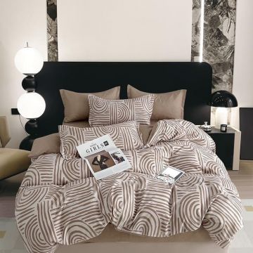 Lenjerie cu elastic 180x200 Drape 6 Piese (Finet)