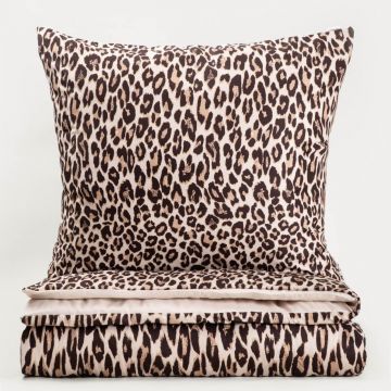 Lenjerie de pat dubla Spots, Homla, 3 piese, 160x200 cm, microfibra din poliester, multicolor