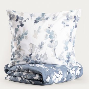 Lenjerie de pat King Size, Nerina, Homla, 3 piese, 200x220 cm, bumbac, multicolor