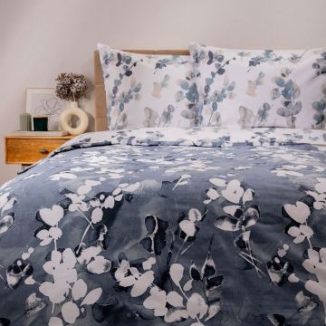 Lenjerie de pat pentru o persoana Nerina, Homla, 2 piese, 140x200 cm, bumbac, multicolor