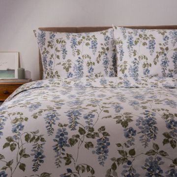 Lenjerie de pat pentru o persoana Selina, Homla, 2 piese, 140x200 cm, bumbac, multicolor