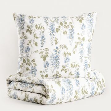 Lenjerie de pat pentru o persoana Selina, Homla, 2 piese, 140x200 cm, bumbac, multicolor