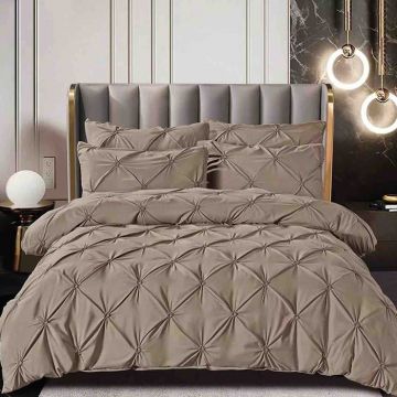 Lenjerie Rynker Dark Beige 6 Piese (Finet)