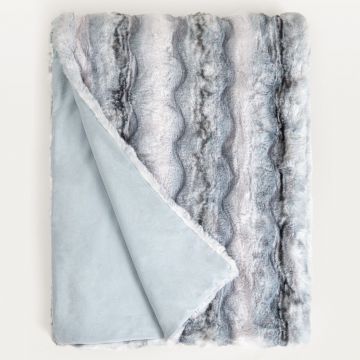 Patura Perth, Homla, 150x200 cm, poliester, albastru