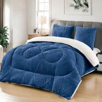 Pilota Cocolino Groasa cu Blanita Buffy V21 Navy, 4.5kg, 200x230