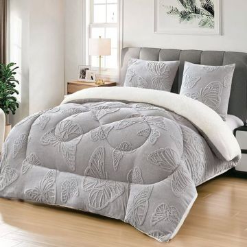 Pilota Cocolino Groasa cu Blanita Buffy V26 Grey, 4.5kg, 200x230