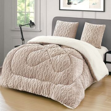 Pilota Cocolino Groasa cu Blanita Wave V22 Bej, 4.5kg, 200x230