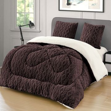 Pilota Cocolino Groasa cu Blanita Wave V30 Maro 4.5kg, 200x230