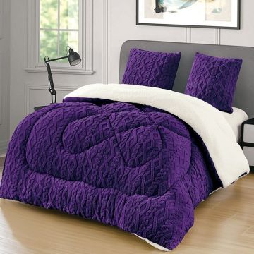 Pilota Cocolino Groasa cu Blanita Wave V31 Mov 4.5kg, 200x230