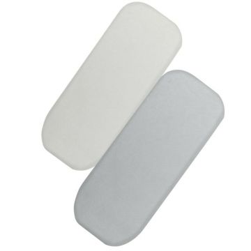 Set cearceafuri cu elastic, Lionelo, 70x28 cm, Pentru landouri si patutul co-sleeper Malin, Pentru saltele de max. 10 cm inaltime, Din bambus, Usor de spalat, 30 grade, Fara calcare, Ecologic, Alb/Gri Set cearceafuri cu elastic, Lionelo, 70x28 cm, Pentru landouri si patutul co-sleeper Malin, Pentru saltele de max. 10 cm inaltime, Din bambus, Usor de spalat, 30 grade, Fara calcare, Ecologic, Alb/Gri