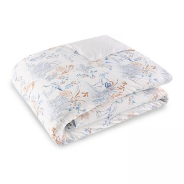 Cearceaf pentru pilota Jardin Secret Ukiyo 200x200cm  Alb