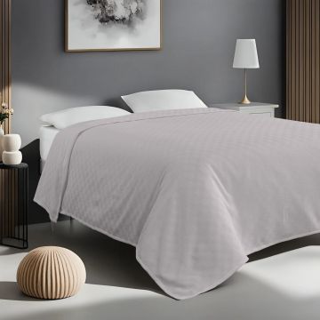 Cuvertura matlasata dubla, Serenity - Grey, ICF Bedroom, Bumbac Cuvertura matlasata dubla, Serenity - Grey, ICF Bedroom, Bumbac