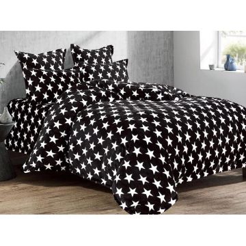 Lenjerie Afua Black 4 Piese (Cocolino)