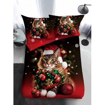 Lenjerie Craciun pentru 1 persoana Xmas V52 (Finet)