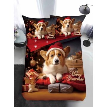 Lenjerie Craciun pentru 1 persoana Xmas V61 (Finet)