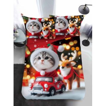 Lenjerie Craciun pentru 1 persoana Xmas V63 (Finet)