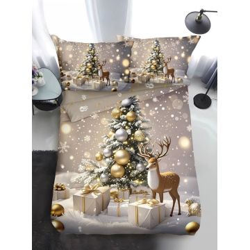 Lenjerie Craciun pentru 1 persoana Xmas V66 (Finet)