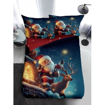 Lenjerie Craciun pentru 1 persoana Xmas V67 (Finet)