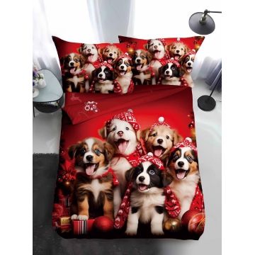 Lenjerie Craciun pentru 1 persoana Xmas V69 (Finet)