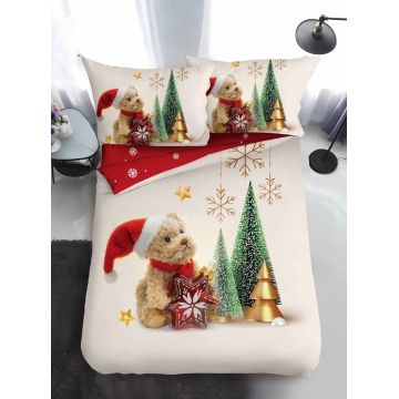 Lenjerie Craciun pentru 1 persoana Xmas V76 (Finet)