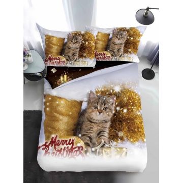 Lenjerie Craciun pentru 1 persoana Xmas V84 (Finet)