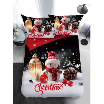 Lenjerie Craciun pentru 1 persoana Xmas V88 (Finet)