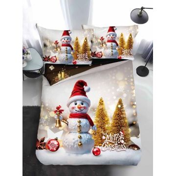 Lenjerie Craciun pentru 1 persoana Xmas V92 (Finet)