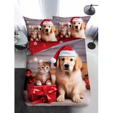 Lenjerie Craciun pentru 1 persoana Xmas V94 (Finet)