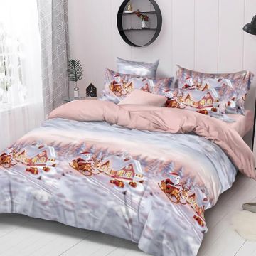 Lenjerie Craciun Winter V16 6 Piese (Finet)