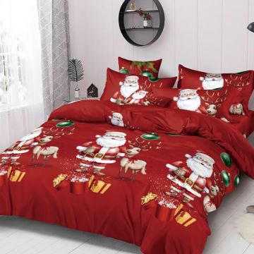 Lenjerie Craciun Winter V22 6 Piese (Finet)