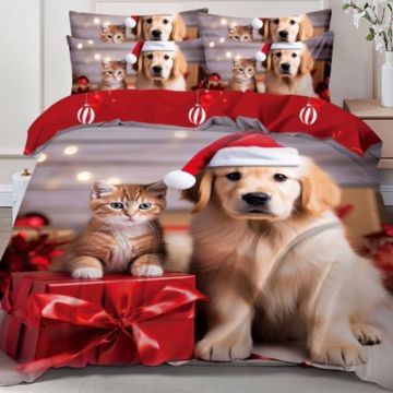 Lenjerie Craciun Xmas V54 6 Piese (Finet)