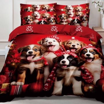 Lenjerie Craciun Xmas V69 6 Piese (Finet)