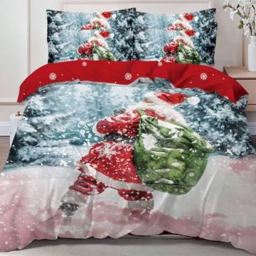 Lenjerie Craciun Xmas V72 6 Piese (Finet)