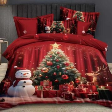 Lenjerie Craciun Xmas V80 6 Piese (Finet)