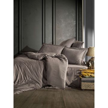 Lenjerie de pat dubla, L'essentiel Maison, Austin v2, Bej Lenjerie de pat dubla, L'essentiel Maison, Austin v2, Bej