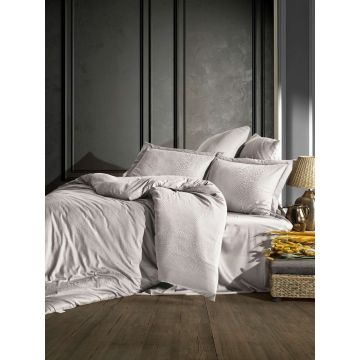 Lenjerie de pat dubla, L'essentiel Maison, Austin v2, Gri deschis Lenjerie de pat dubla, L'essentiel Maison, Austin v2, Gri deschis
