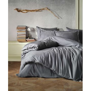 Lenjerie de pat dubla, L'essentiel Maison, Austin v2, Gri inchis Lenjerie de pat dubla, L'essentiel Maison, Austin v2, Gri inchis