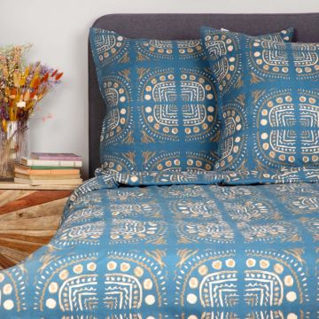 Lenjerie de pat dubla Losa, Homla, 3 piese, 160x200 cm, microfibra din poliester, multicolor Lenjerie de pat dubla Losa, Homla, 3 piese, 160x200 cm, microfibra din poliester, multicolor