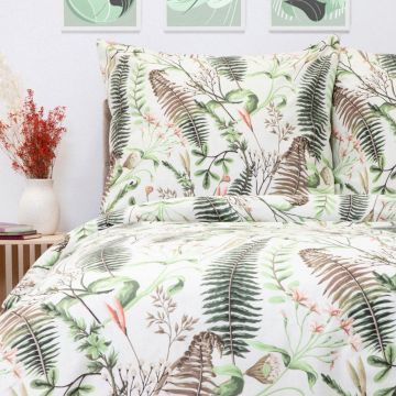 Lenjerie de pat dubla Rossie, Homla, 3 piese, 160x200 cm, poliester, multicolor Lenjerie de pat dubla Rossie, Homla, 3 piese, 160x200 cm, poliester, multicolor