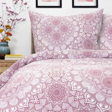 Lenjerie de pat pentru o persoana Calloway, Homla, 2 piese, 140x200 cm, microfibra din poliester, multicolor Lenjerie de pat pentru o persoana Calloway, Homla, 2 piese, 140x200 cm, microfibra din poliester, multicolor