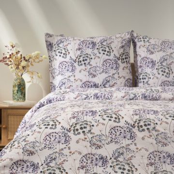 Lenjerie de pat pentru o persoana Lorret, Homla, 2 piese, 140x200 cm, microfibra din poliester, multicolor Lenjerie de pat pentru o persoana Lorret, Homla, 2 piese, 140x200 cm, microfibra din poliester, multicolor