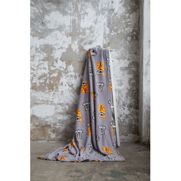 Patura pentru Pat 1 Persoana Model Koala Bear Orange