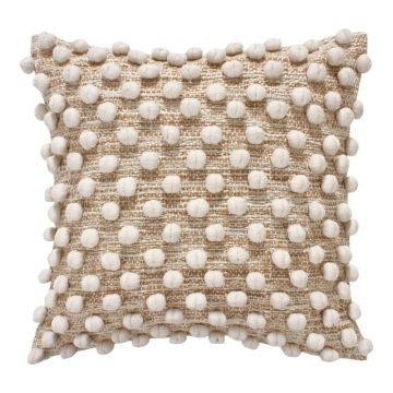 Perna Finne Boho, Pako World, Bej, Bumbac, 45x45 cm